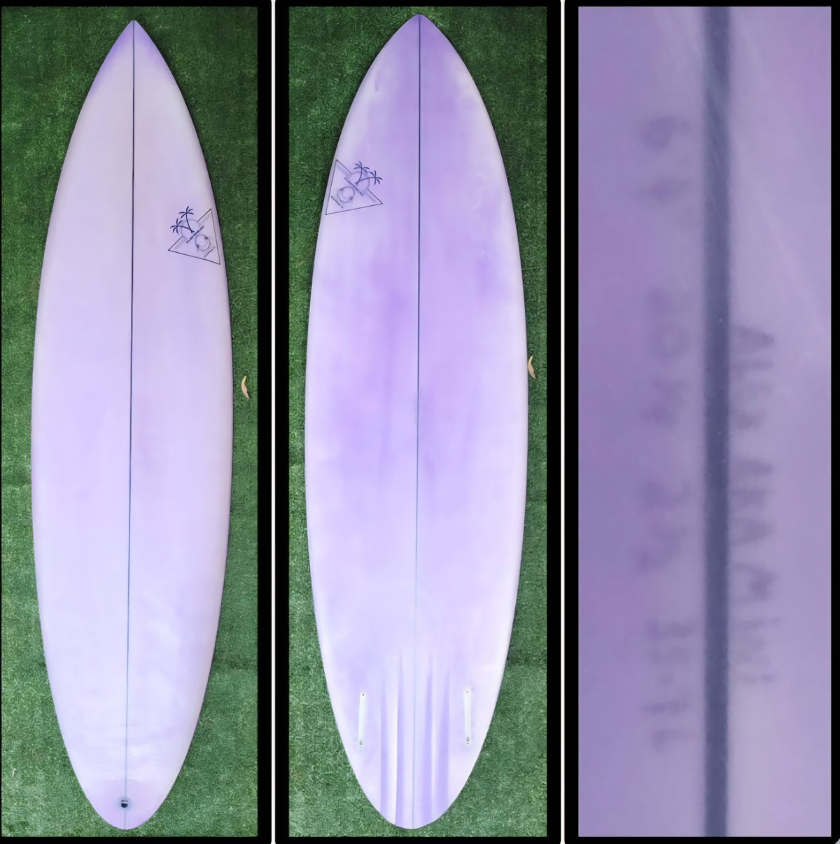 6'4 ElsewhereSurfingCo Chanel Bottom Twin