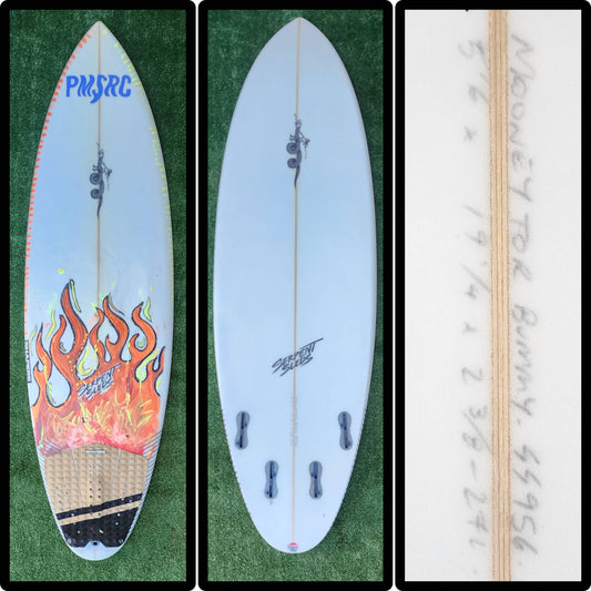 5'6 serpent Custom Quad
