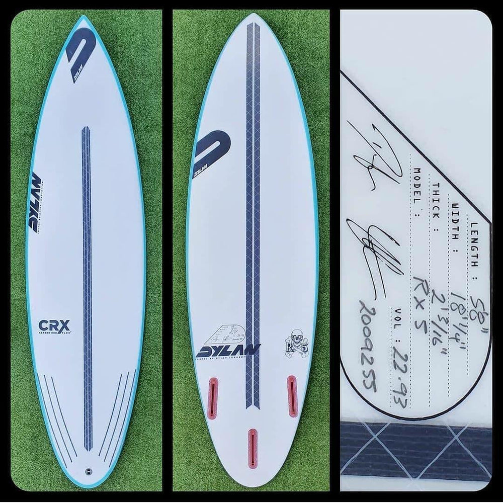 5'8 Dylanshapes EPS CRX RX5 New - Surfboardbroker Australia