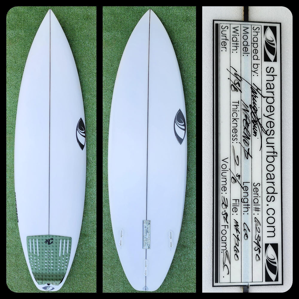6'0 Sharpeye Inferno & 5'9 CIS Fishbeard - Surfboardbroker Australia